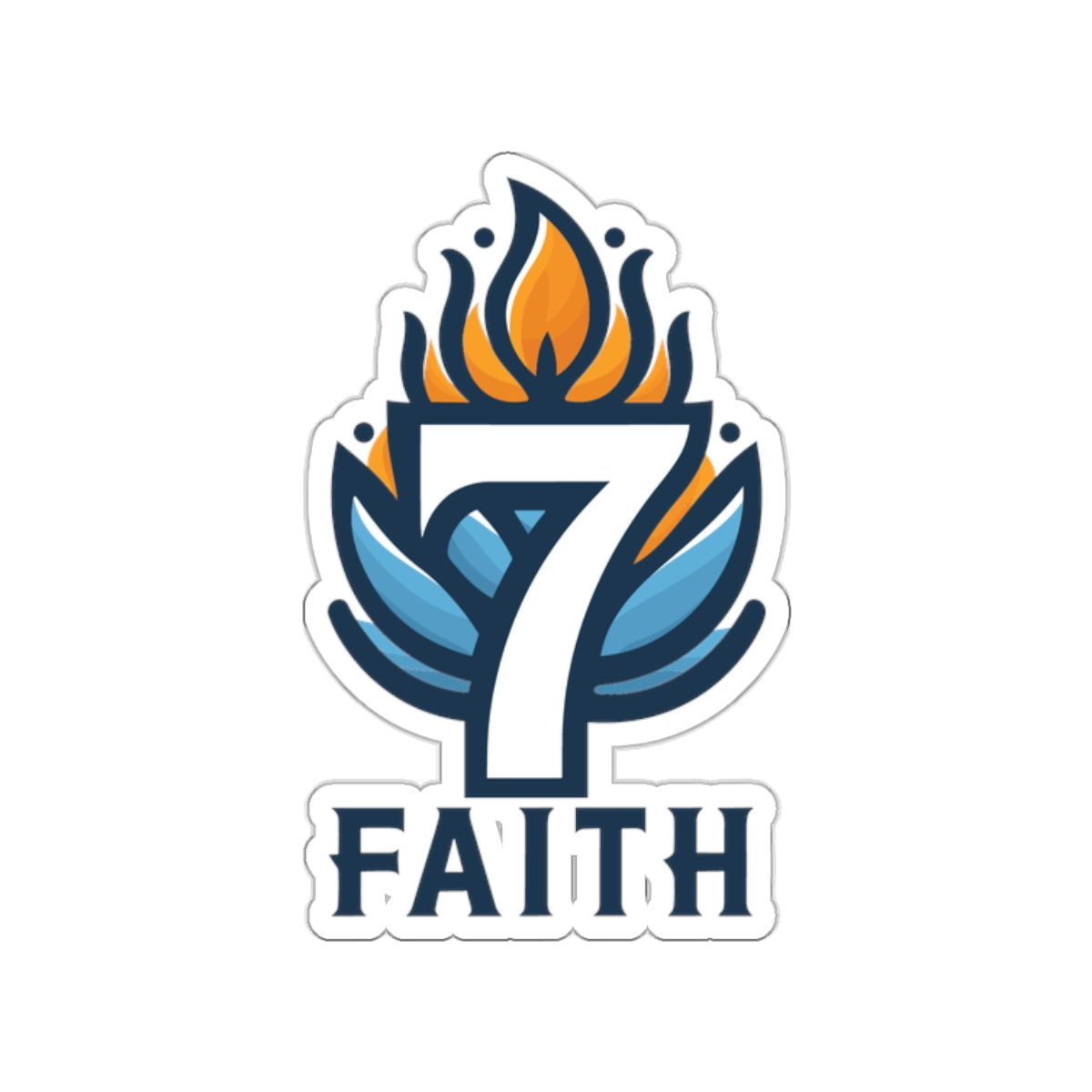 7 FAITH Sticker