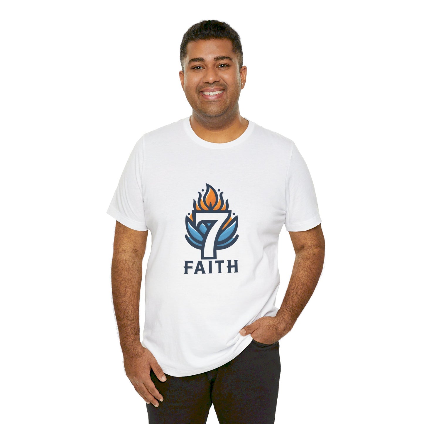 7 Faith T-Shirt White