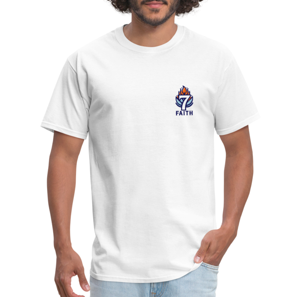 7 Faith T Shirt - white